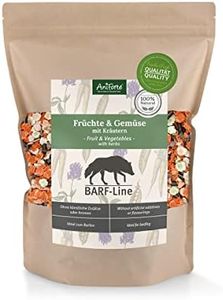 AniForte Fruits et légumes avec Herbes pour l'alimentation Crue 1kg - Complément Alimentaire Barf pour Chiens