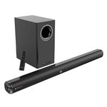 ZEBRONICS Zeb-JUKEBAR 5000 PRO, 120W Multimedia soundbar with subwoofer Supports HDMI(ARC), Optical Input, AUX, Wireless BT & USB