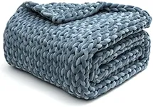 YnM Velvet Weighted Blanket, Handma