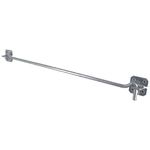 IRONTITE® Extra Long Cabin Hook 600mm (24"), Gate Hook and Eye Latch Lock, Heavy Duty Door Hook and Eye Latch Known As Cabin Hooks for Doors. Ideally Suited to Shed Doors and Gates. (Galvanised)