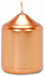 Darice Mini Pillar Candle - Metallic Gold - 2 x 2.5 inches