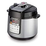 Hamilton Beach 6 Qt. Multi-Function Pressure Cooker, Slow Cooker, Rice Cooker, Steamer, Egg Cooker and Warmer,Grey, 34500