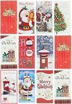 Pack of 12 Christmas Money Wallet Gift Cards & Envelopes Mixed Cute Modern Traditional