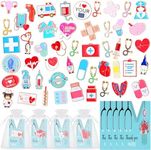 Siifert 50 Sets Nurse Enamel Pins N