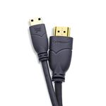 Cablesson Basic 3m Micro (Type D) HDMI High Speed Cable with Ethernet (v1.4a / 2.0) Gold Plated 3D 1080p 4k - Devices with Micro HDMI Connectors - Tablets, Digital Cameras, Mobile Phones and Other