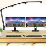 NUERPO LED Desk Lamp with Clip, Mul