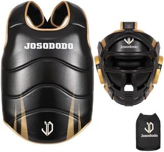 Boxing Gear Set for Youth - Boxing Headgear&Body Protector Set , Suitable for Sparring Gear in Competitive Sports Such as Sanda, Muay Thai, Taekwondo, Martial Arts