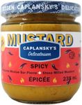 Caplansky’s Deli Mustard - Spicy - Kosher, Vegan, Non GMO, Gluten Free, Nut Free - 235 mL (8 fl oz)