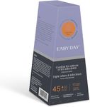 EASYDAY Thong Style Panty Liners for Women, Unscented, Odor Free, Specially Designed for Sensitive Skin, Breathable, Panty Liners for Light Flow Absorbency (Pack, 45, count)