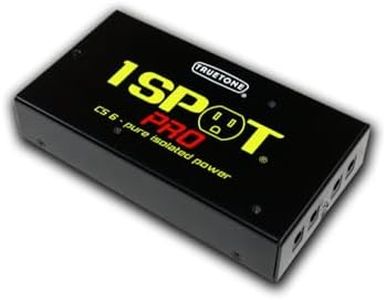 Truetone 1 SPOT Pro CS6 Low Profile Guitar Pedal Power Supply with 6 Isolated Outputs, 9V 12V 18V, Studio Power for Your Pedalboard