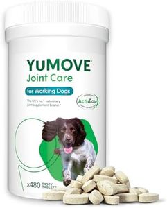 YuMOVE Working Dog | Joint Supplement for Working Dogs, with Glucosamine, Chondroitin, Green Lipped Mussel | All Ages and Breeds | 480 Tablets