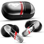 Mustang Newly Launched Dyno TWS Earbuds with 60H Playtime, App Support, Dual Pairing, 4 Mics ENC, 45ms Low Latency, 13mm Drivers, Touch Controls, Made in India, IPX5 Ear Buds Wireless (Silver)