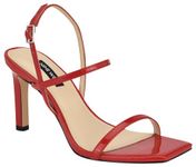 Nine West Women's Olah Heeled Sandal, Red Patent 610, 5 UK