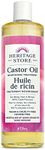 Heritage Store – Castor Oil (473mL / 16 oz)| 100% Cold Pressed | Deep Hydration, for Skin, Hair, Lashes, and Brows | Natural Nourishing Treatment | Vegan | Cruelty Free