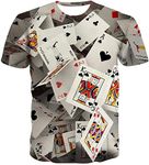 KYKU Funny Poker T Shirt Unisex Cas
