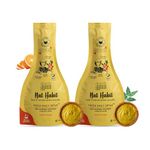 Nat Habit Fresh Sweet Orange Ubtan & Face Pack For Glowing Radiance, Tan & Deep Cleansing, Suitable For All Skin Types, Remove Blackhead & Whitehead (40g x Pack of 2)