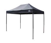 All Seasons Gazebos 3x2m Heavy Duty Fully Waterproof Pop up Gazebo With Accessory Pack - Black