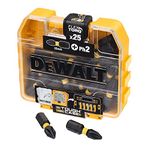 DEWALT Extreme FLEXTORQ 25pc Set PH2 25 mm in Small Bulk Storage Case