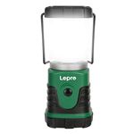 Lepro Camping Lantern Battery Powered, Portable Small Camping Tent Lights AA Battery Operated, Dimmable Warm White to Daylight Modes, Battery Lantern for Indoors, Emergency Lighting for Power Cuts