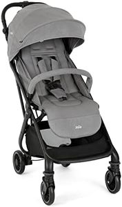 Joie Tourist 3in1 Compact Stroller - Compact Fold Pram with 5-Point Harness Lightweight Stroller for Baby Suitable from Birth to 15 kg, Approx 3 Years