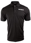 Propper Men's Uniform Security Polo Shirt, Black, 3X-Large