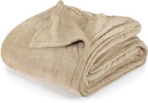 Utopia Bedding Camel Fleece Blanket