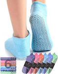 TruGrippin Grip Socks for Women | Pilates Socks with Grips for Women | Non Skid Socks Womens | No Slip Socks Women | Pilates Socks Women