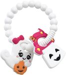 BIGSPINACH Ghost Teether and Cute Ghouls Ring Teether Halloween Activities for Toddlers, Preschoolers & Older Kids