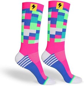 Epic Ray Calcetines de Deporte para Hombre y Mujer - Calcetines Largos sin Costuras - Ideales para Ciclismo, Running, Pádel, Baloncesto y Entrenamientos Diarios