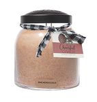 A Cheerful Giver - Snickerdoodle Papa Scented Glass Jar Candle (34oz) with Lid & True to Life Fragrance Made in USA