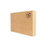 Yoga-Mad Cork Yoga Block | 30.5cm x 20.5cm x 5cm | Eco Friendly Yoga Block | Non Slip Cork Brick for Yoga, Pilates, Training and Home Workouts | Provides Support for Various Yoga Poses