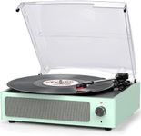 Vinyl Record Player with Speakers T