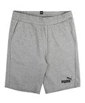 Puma Boy's Boyfriend Shorts (58697103_Medium Gray Heather_5 6 Years)