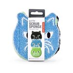 Kikkerland Cat Sponges, Set of 3 (CU280)