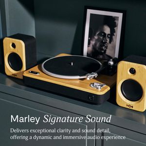 House of Marley Stir It Up Wireless Turntable – Bluetooth Vinyl Player