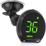 ACECAR Digital GPS Speedometer New HUD Car Head Up Display LCD Display with MPH Digital Speed Compass Direction Driving Distance Altitude Overspeed Alert for All Vehicle