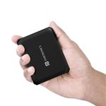 Portronics PowerPulse 30 Advanced 10000 mAh Nano Power Bank with 30W Max Output, LED Indicator, 18w Mach USB-A Output, 30W Type C PD Output, Type C Input, Comes with Type C Charging Cable(Black)