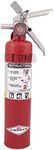 Amerex B417T, 2.5 Pound ABC Dry Chemical Class A B C Multi-Purpose 2.5 Pound Fire Extinguisher with Wall Bracket