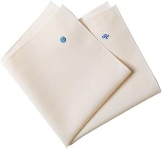 Hanky Gang Organic Cotton Handkerchief, Every Hanky Plants a Tree, Embroidered Emoji, Dobby Weave, Made in Korea