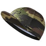 CATENA Men's Outdoors Sports Cycling Cap Bike Skull Breathable Sun Caps Riding Hat for Men, Camouflage-77, One Size