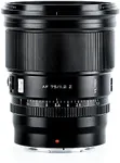 VILTROX 75mm f/1.2 Z for Nikon Z Mount, Pro AF 75mm f1.2 APS-C Auto Focus Lens for Nikon Z fc Z30 Z50