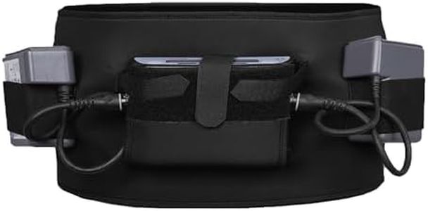 LVAD Gear Sleeping Belt for HeartWare – Adjustable Night Support Belt with Secure Controller Pocket & Battery Holders – Breathable, Heat-Resistant LVAD Sleep Solution (LV107-S/M)