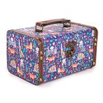 Chumbak"s Trunks & Suitcases (Purple, A Story In Stripes), Metal