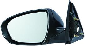 DEPO 323-5401L3EB Replacement Driver Side Door Mirror Set (This product is an aftermarket product. It is not created or sold by the OE car company), Black