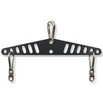 Multi-Grip Lat Pull Down Bar for Home Gym Fitness, Spreader Plate Lat Pulldown Attachments for Pulley System Cable Machine, Fit for Double or Single Exercise Handle (Multi Hole Bar 1)