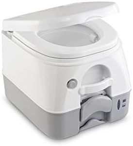 DOMETIC 972 Portable Toilet, White and Grey for Boats, Caravans and Motor homes