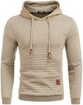 COOFANDY Men's Hoodie Hipster Gym L