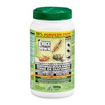 Knock Down - Diatomaceous Earth Insect Killer, Flea, Ant, Silverfish, Bed Bug Killer and Cockroach Killer Indoor and Outdoor Use, Food Grade Diatomaceous Earth Powder with Bait, 300g