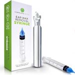 Ear Syringing Kit for Ear Wax Removal at Home – This Ear Cleaner Kit Includes a 20ml Ear Syringe for Ear Irrigation & Ear Wax Remover Tool With 7 Pcs Ear Curette. Ear wax Removal for Adults & Kids