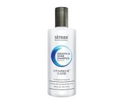 Streax Professional Vitariche Care Smooth & Shine Shampoo For Women| Nourishing Biovit-A-OX Hair Shampoo | Infused with Silk Proteins| Ideal for Normal to Dry & Frizzy Hair| 300ml Bottle